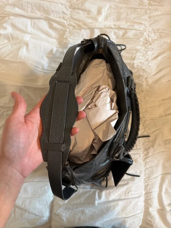SOLD - Balenciaga Grey (ANTHRACITE) City Bag - Vintage - Picture 11 of 16